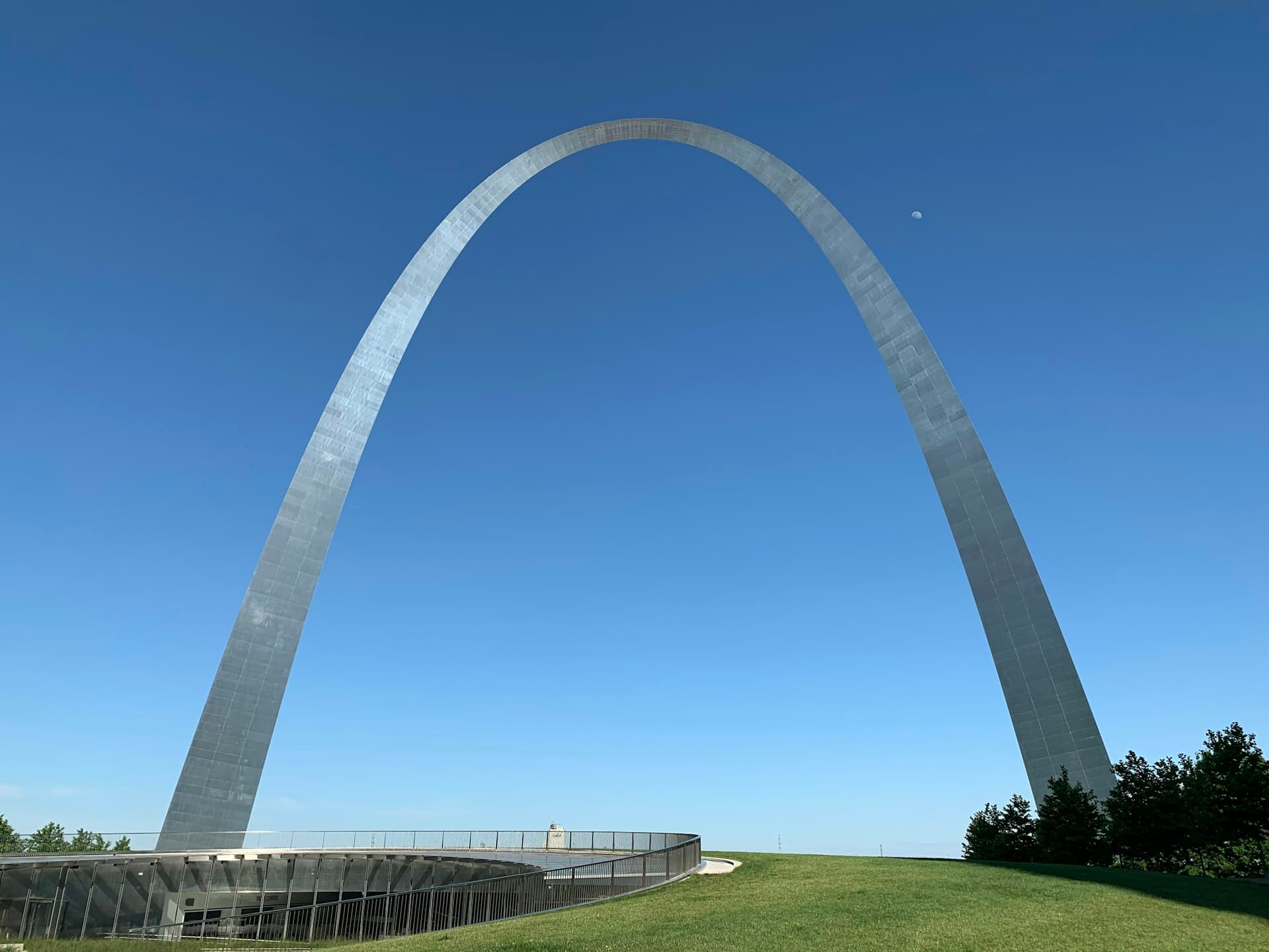The Gateway Arch in St. Louis, Missouri